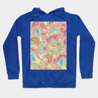 Abstract Paper Cut Pattern Hoodie